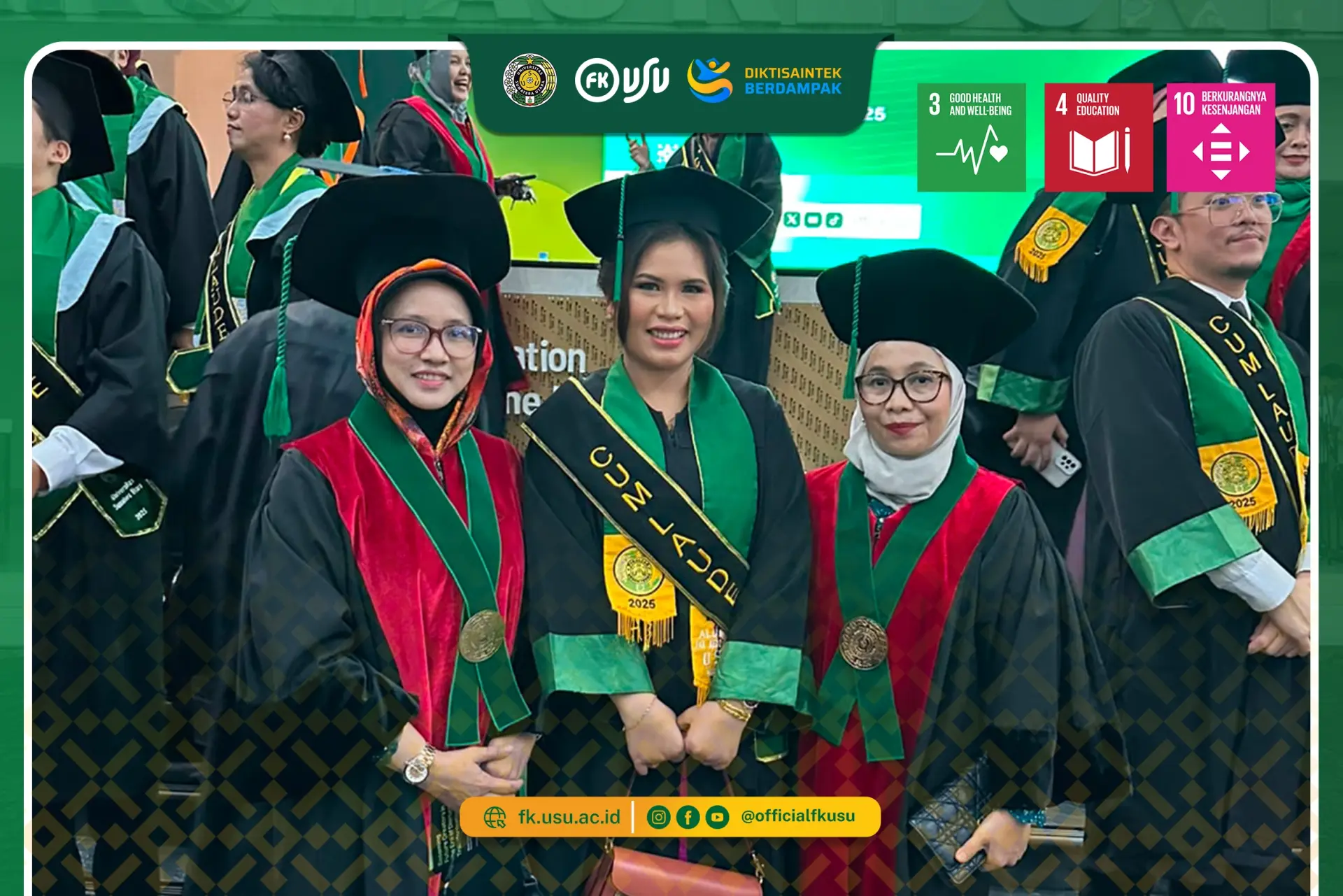 Mahasiswa Magister Kedokteran Tropis FK USU Publikasikan Penelitian tentang Kepatuhan Terapi HIV di Jurnal SINTA 2